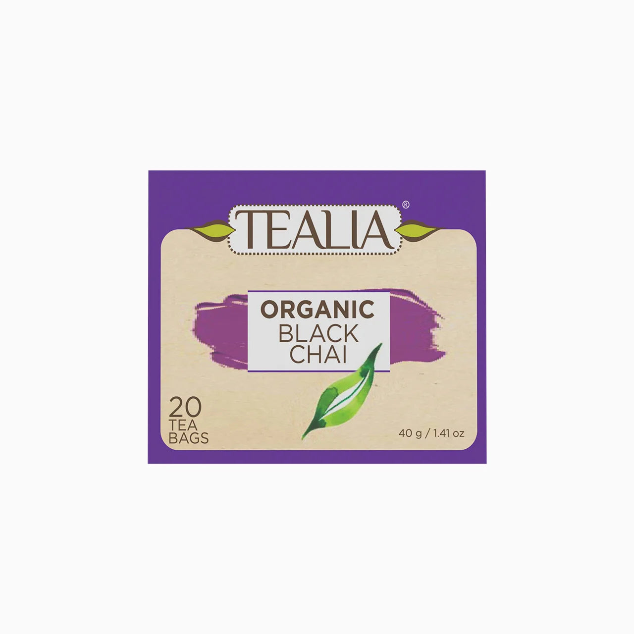 Organic Black Chai (20 Envelope Tea Bags)