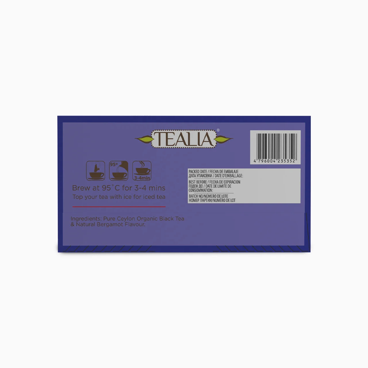Organic Earl Grey (20 Envelope Tea Bags)