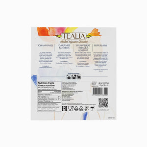 Presentation Box Herbal Tea Quartet - 40 Enveloped Tea Bags