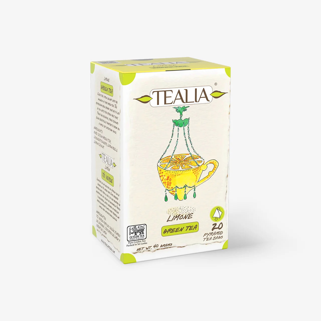 Limone (Pyramid Tea Bags)
