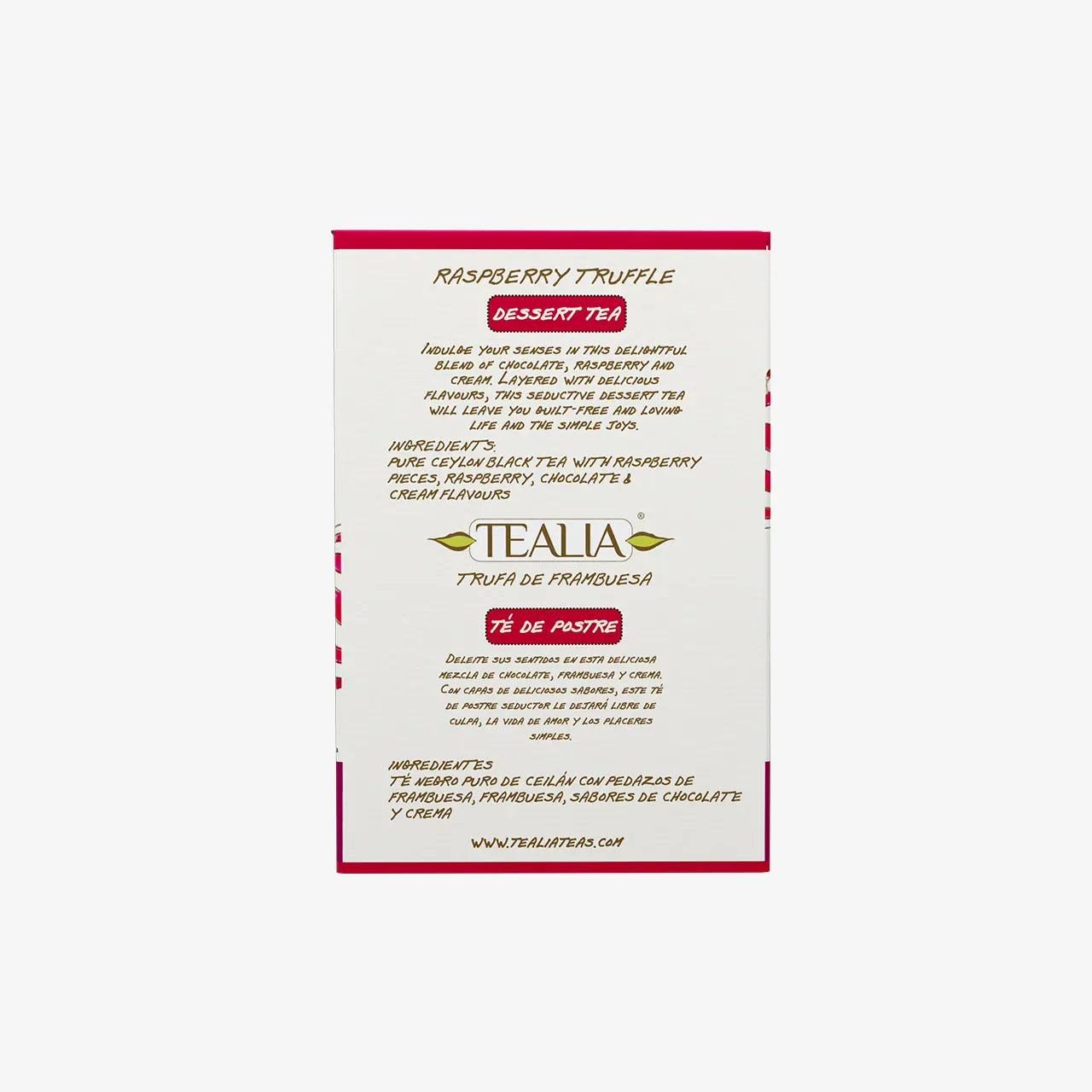 Raspberry Truffle (20 Packed Sachets)