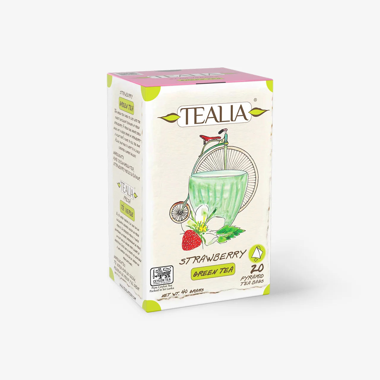 Strawberry (Pyramid Tea Bags)