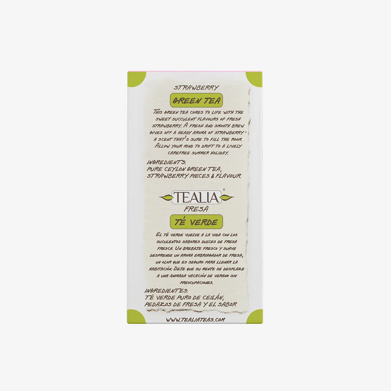 Strawberry (Pyramid Tea Bags)